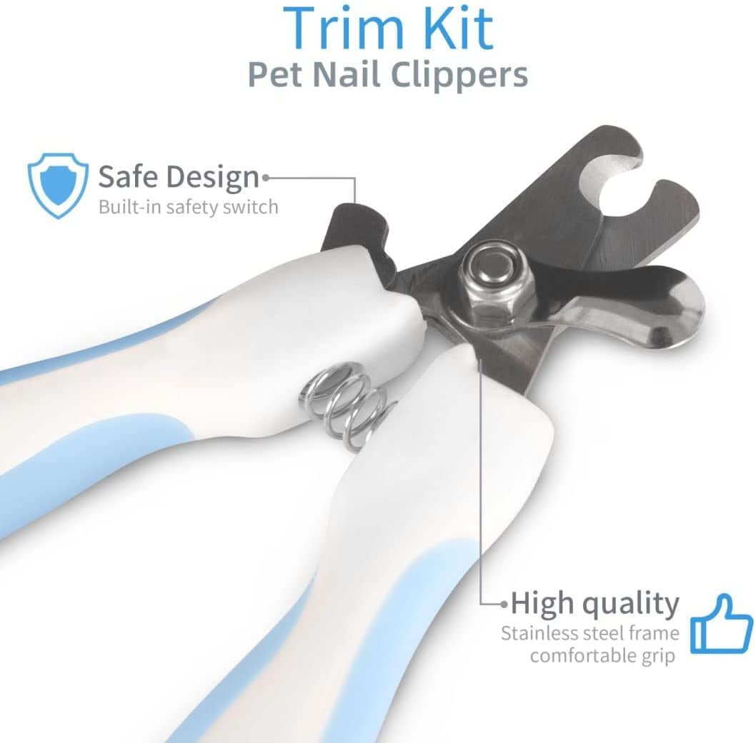 Pet Grooming Hammock Harness for Nail Trimming, with Nail Clippers, Nail File, Comb,Breathable Dog Grooming Hammock Restraint Bag, Dog Grooming Sling Helper for Large Dogs Nail Trimming/Clippi